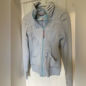 Ivivva by Lululemon Full Zip mock turtleneck sweater